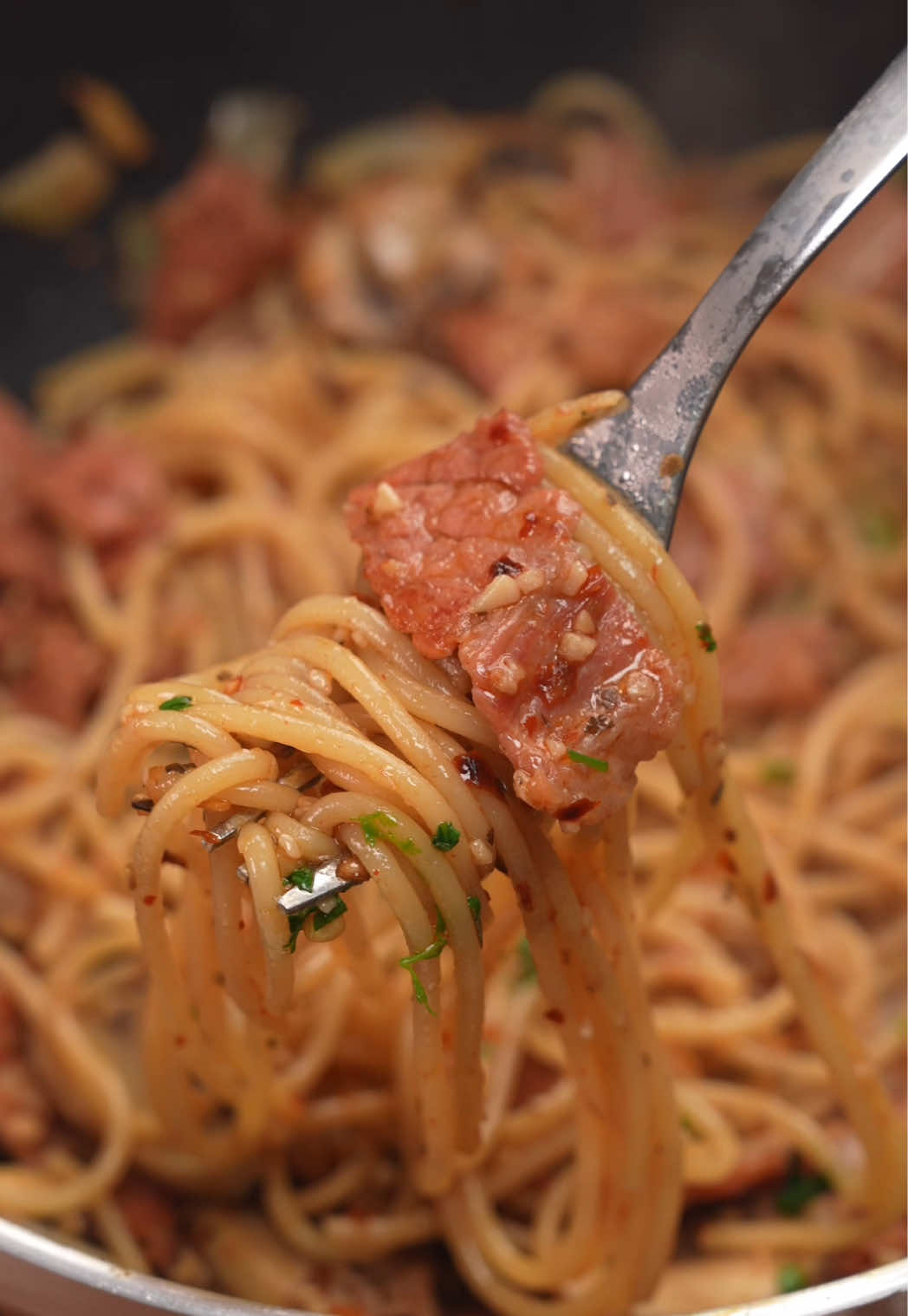 Spicy Beef Pasta