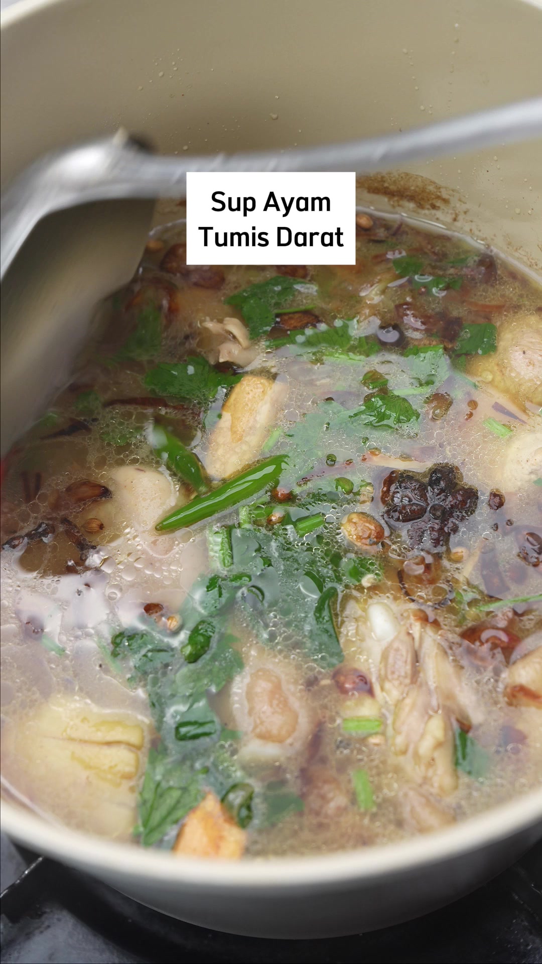 Sup Ayam Tumis Darat