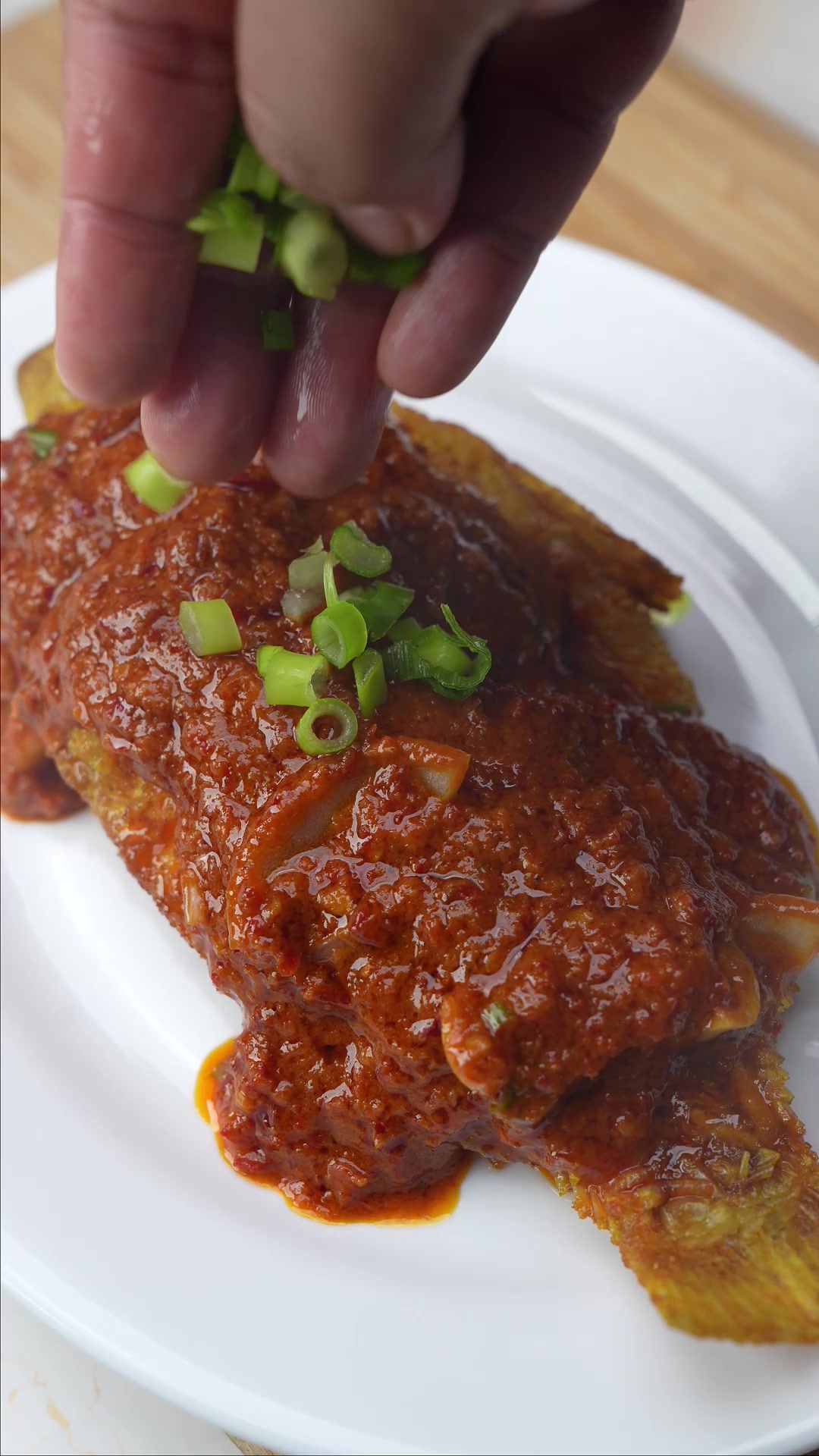Tilapia Goreng Sambal Santan